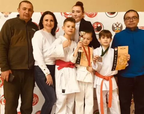 Юные каратисты Буинского клуба «Ак Барс» стали победителями и призерами межрегионального турнира Кубка Фудзияма по «ВБЕ Сетокан каратэ»