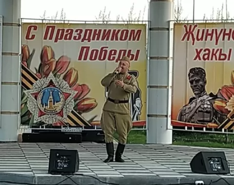 В Буинске состоялся концерт по случаю Дня Победы